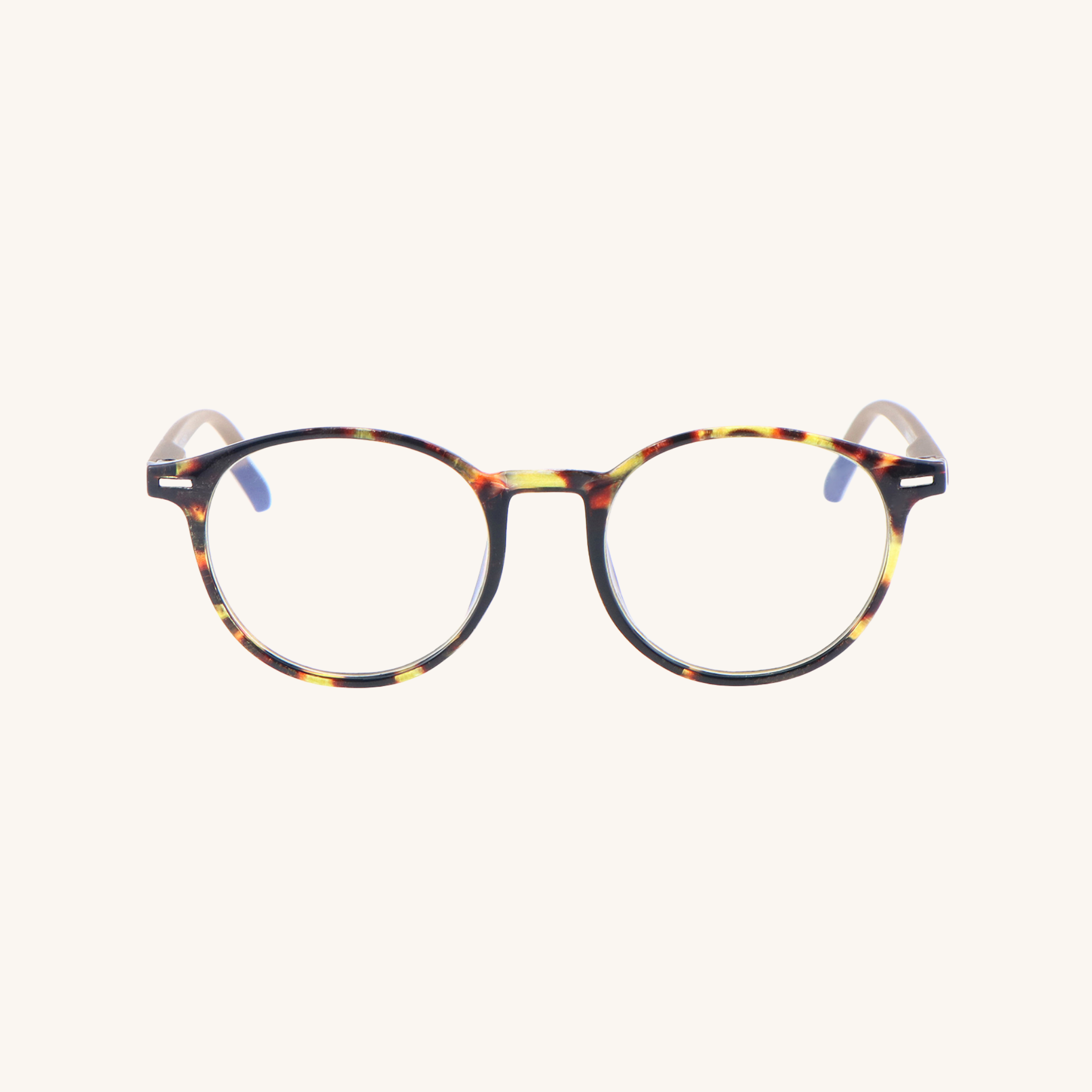lentes de lectura aumentika modelo club con filtro azul vista frontal