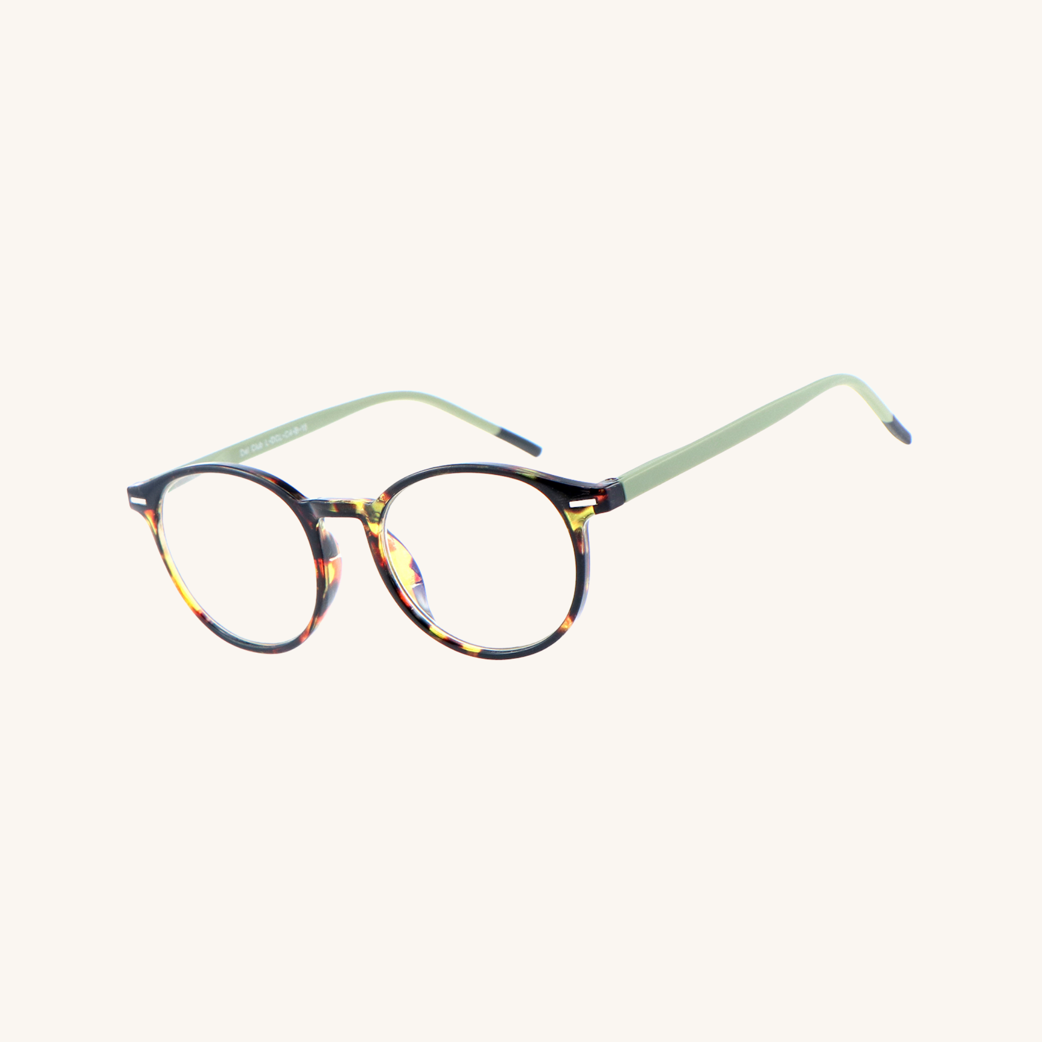 lentes de lectura aumentika modelo club con filtro azul vista lateral izquierda