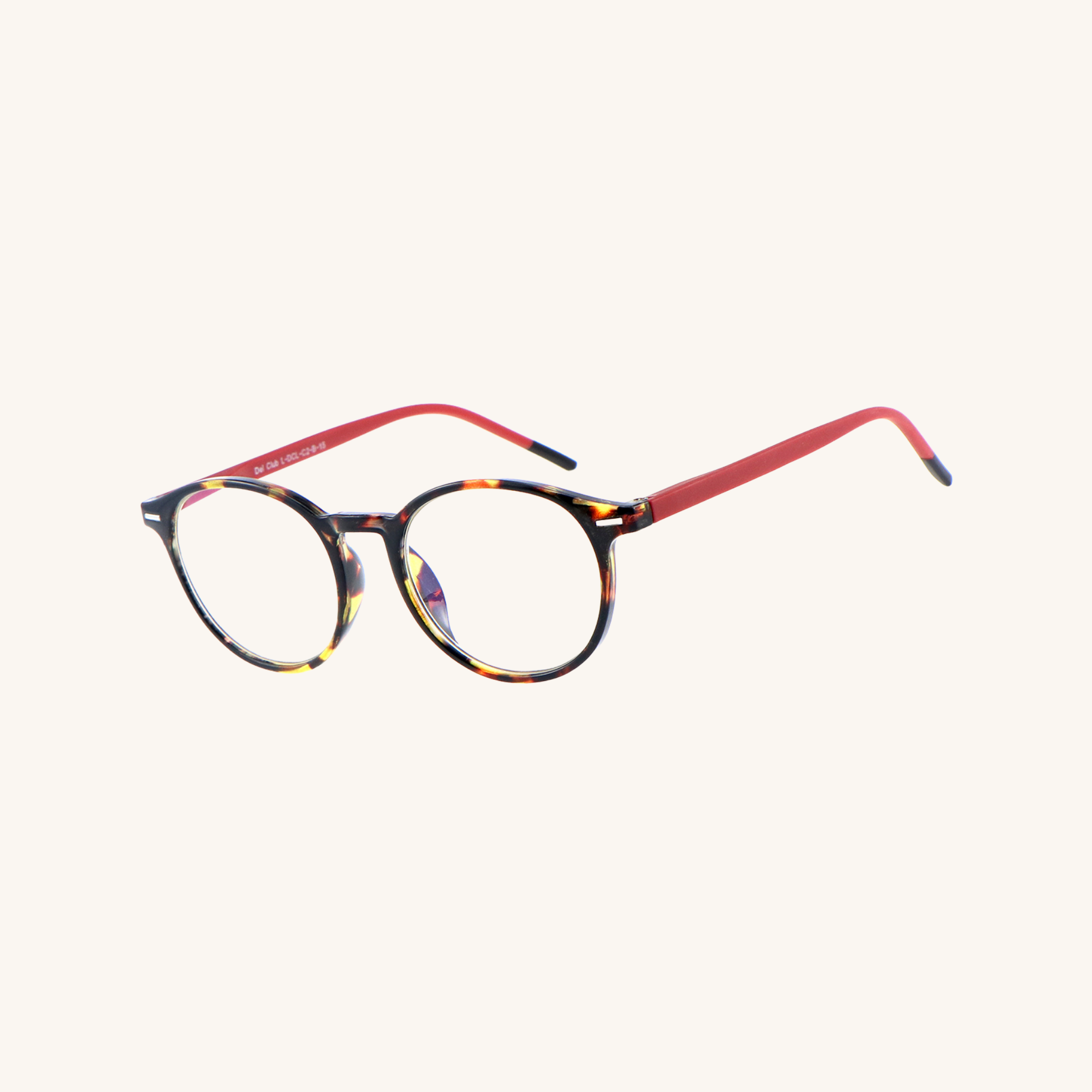 lentes de lectura aumentika modelo club con filtro azul vista lateral izquierda