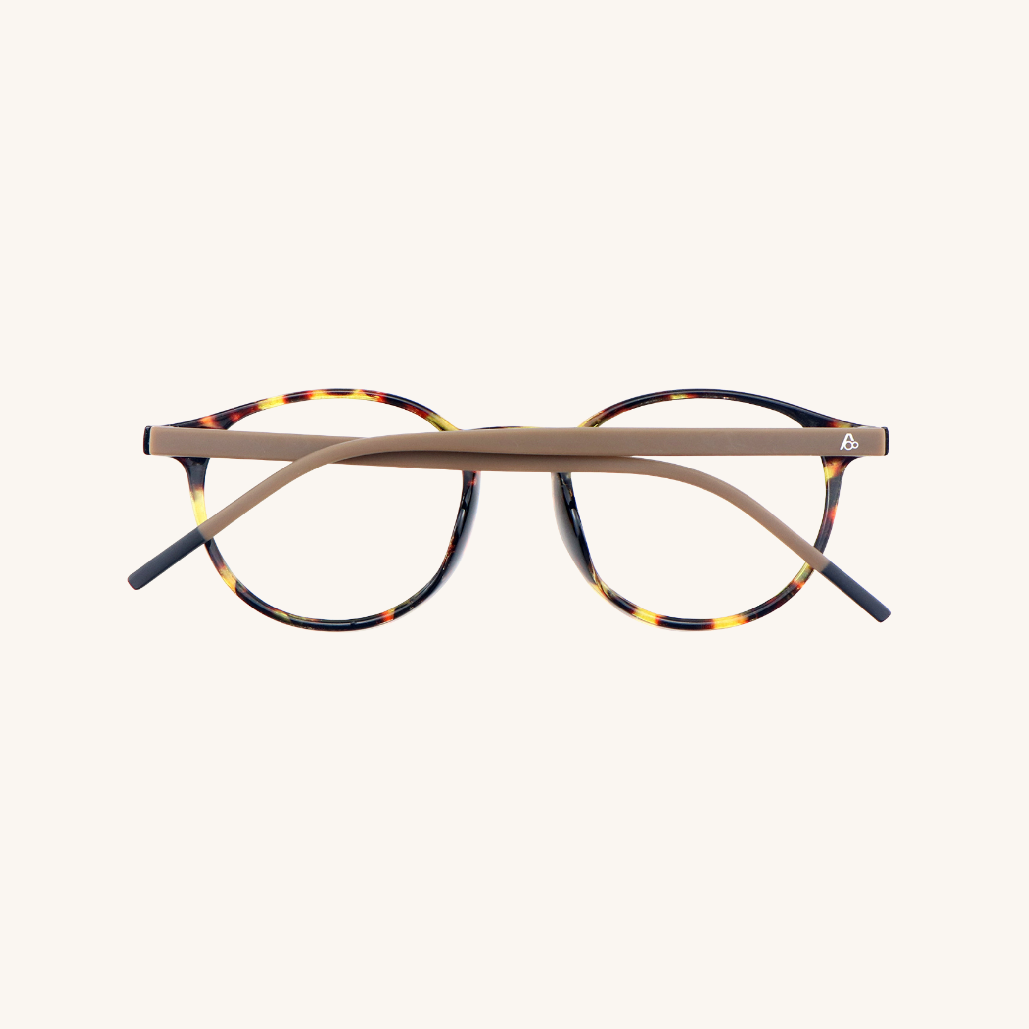 lentes de lectura aumentika modelo club con filtro azul vista trasera