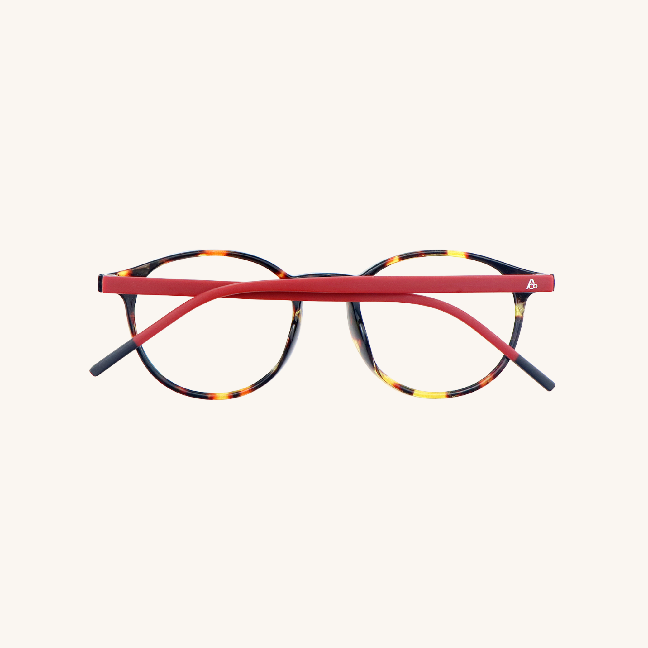 lentes de lectura aumentika modelo club con filtro azul vista trasera
