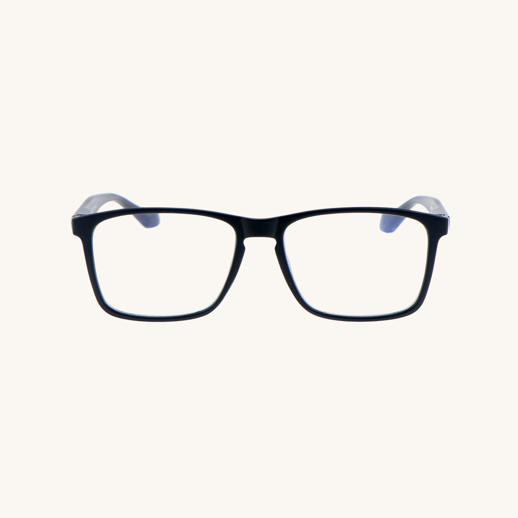 lentes de lectura aumentika modelo topo con filtro azul vista frontal