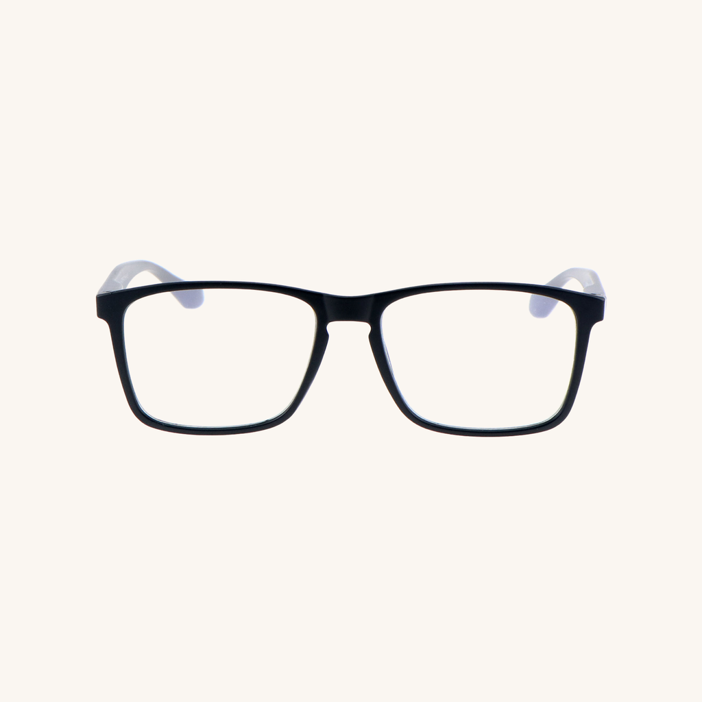 lentes de lectura aumentika modelo topo con filtro azul vista frontal