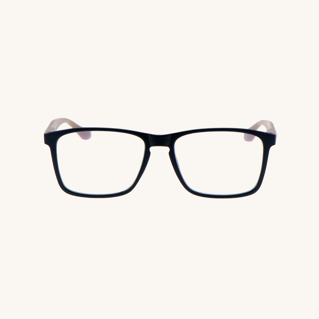 lentes de lectura aumentika modelo topo con filtro azul vista frontal
