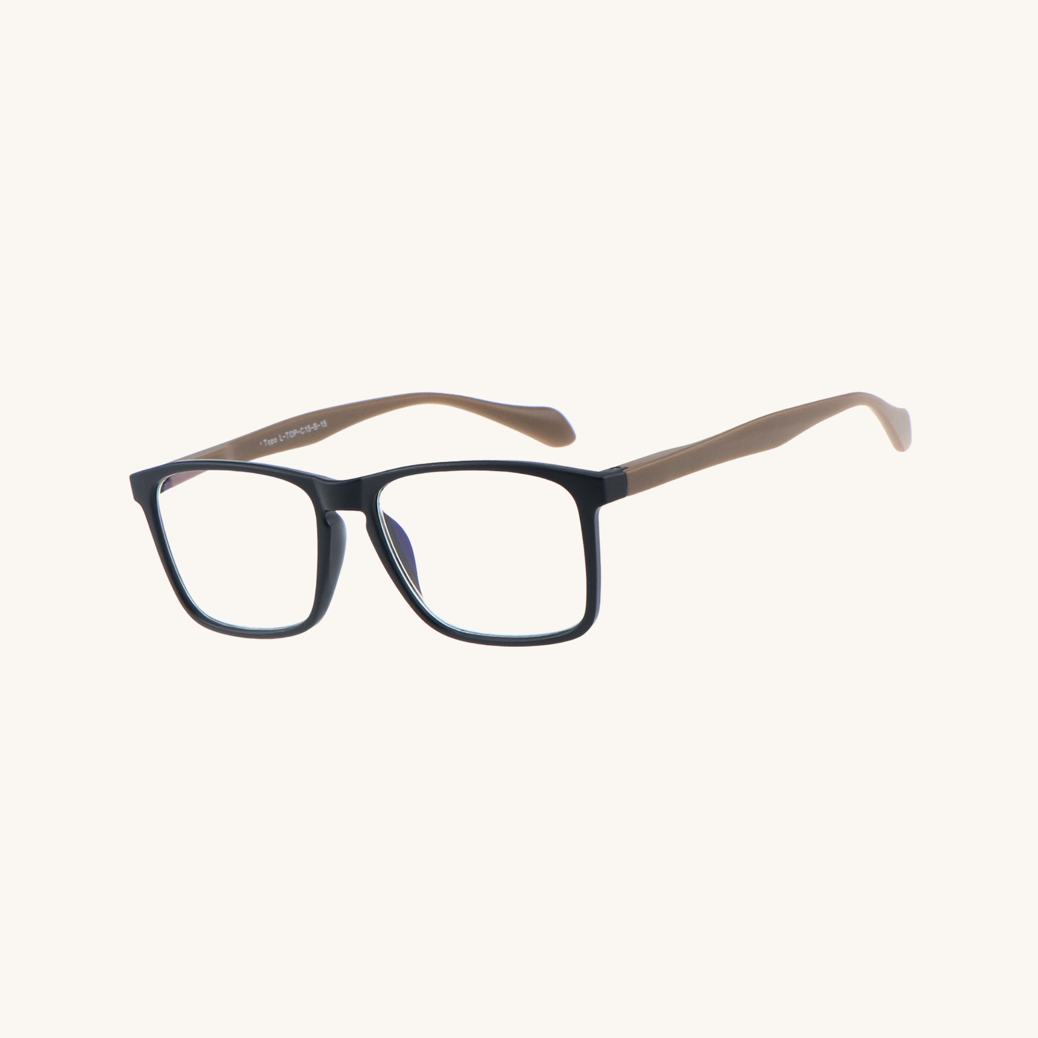 lentes de lectura aumentika modelo topo filtro azul vista lateral izquierda