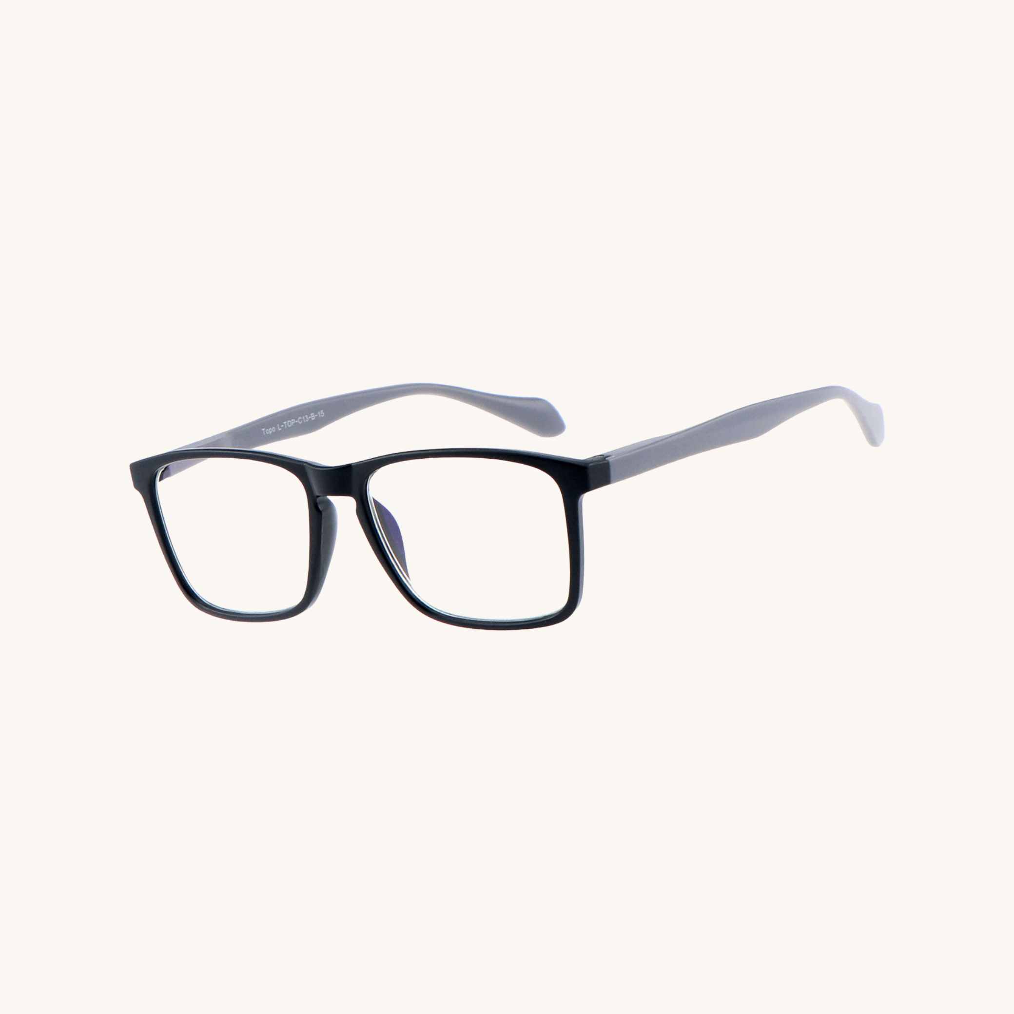 lentes de lectura aumentika modelo topo filtro azul vista lateral izquierda