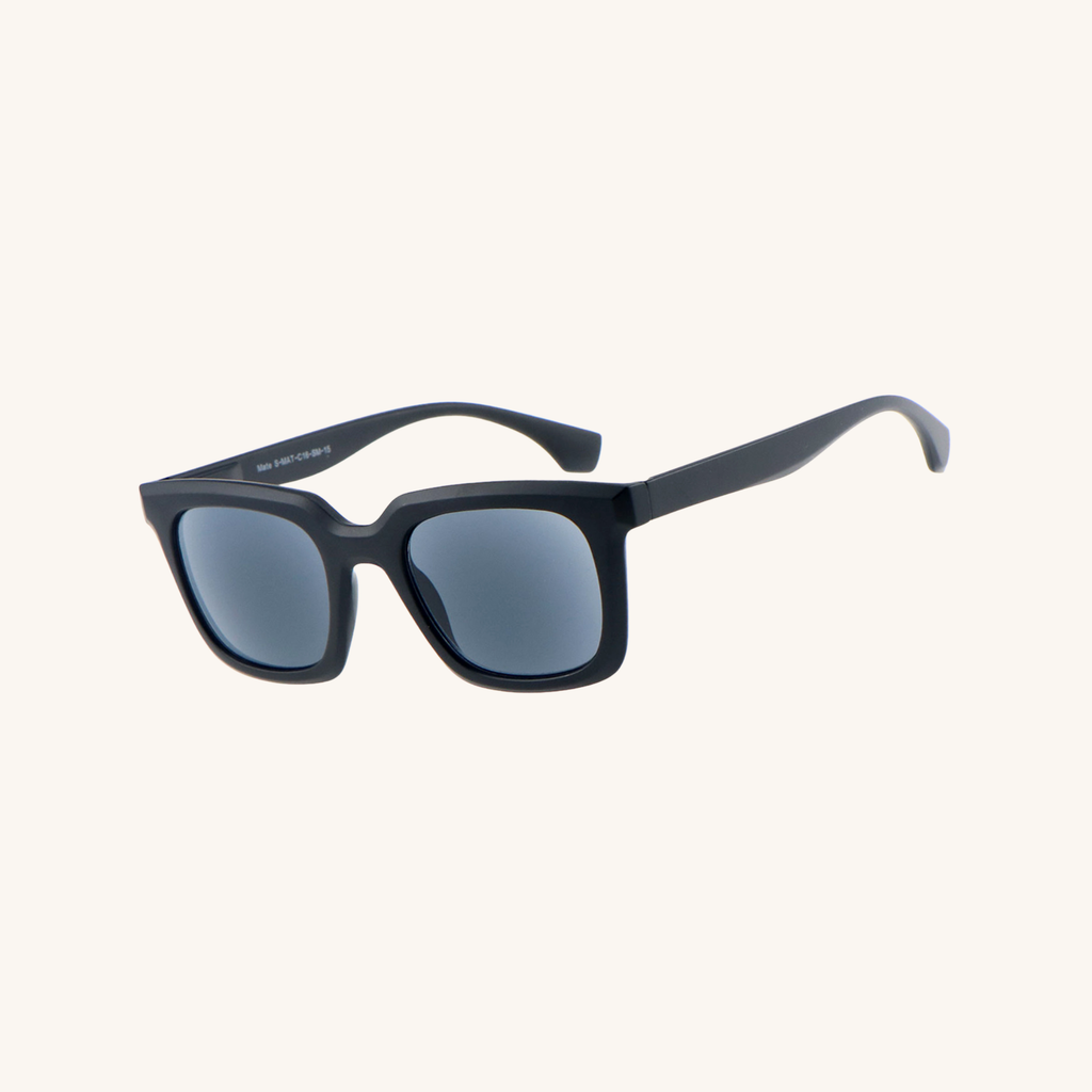 lentes de sol con aumento aumentika modelo mate vista lateral izquierda