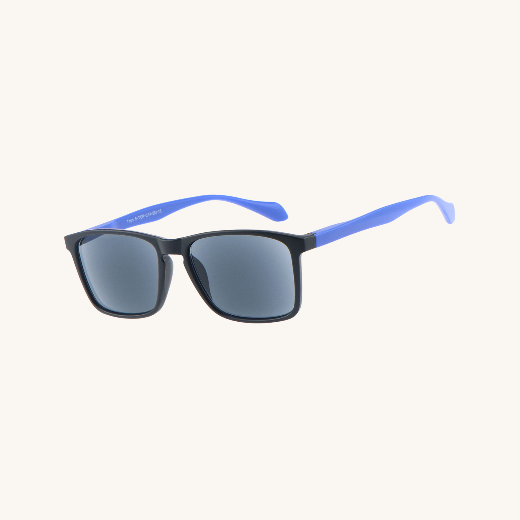 lentes de sol con aumento aumentika modelo topo vista lateral izquierda