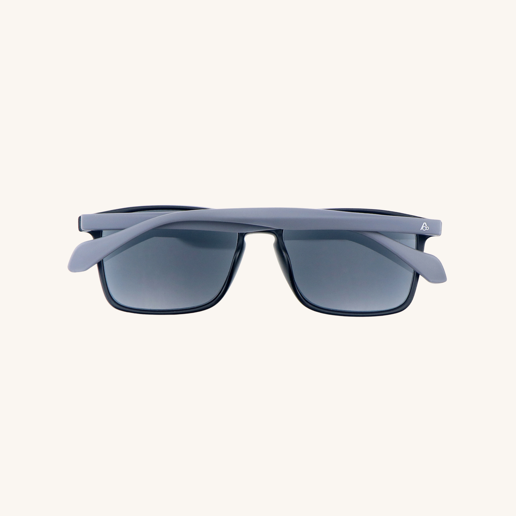 lentes de sol con aumento aumentika modelo topo vista trasera